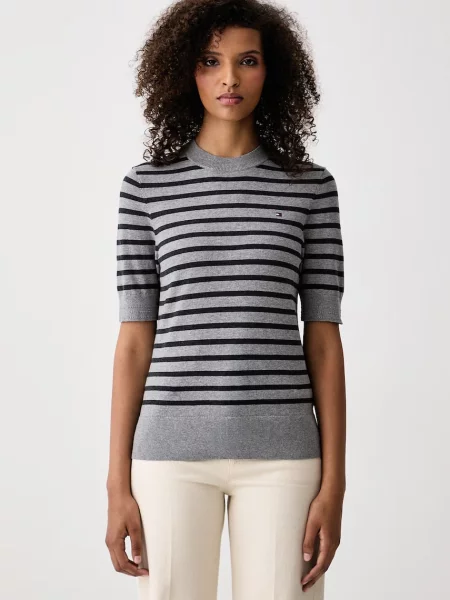 Tommy Hilfiger Pulover închis gri