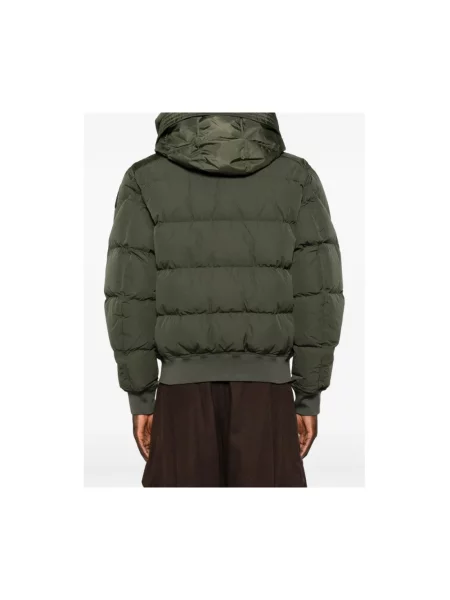Kurtka bomber Parajumpers z kapturem zielony