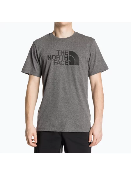 Мъжка тениска The North Face Easy t-shirt tnf medium grey heather сиво