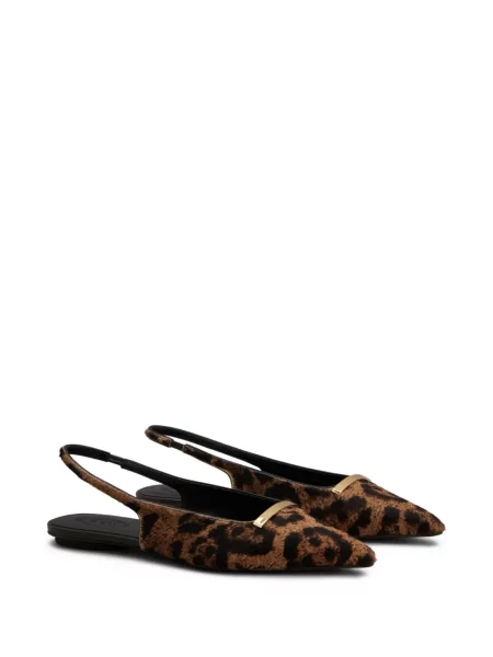 Pantofi cu toc Tod's din piele maro