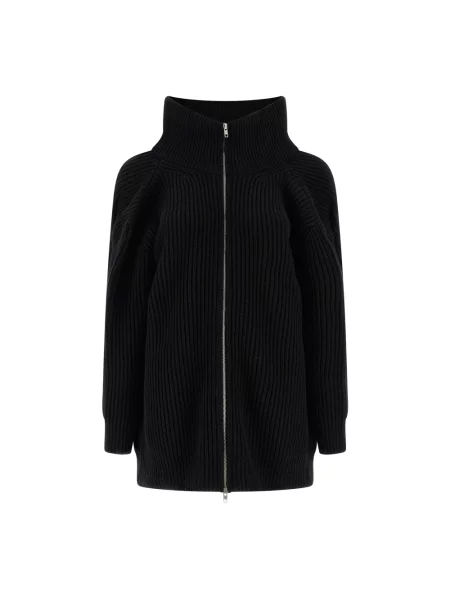 Sukienka Mm6 Maison Margiela wełniana czarna