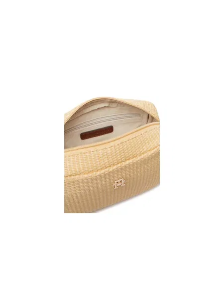 Tommy Hilfiger Rankinė Popette Camera Bag Raffia smėlio
