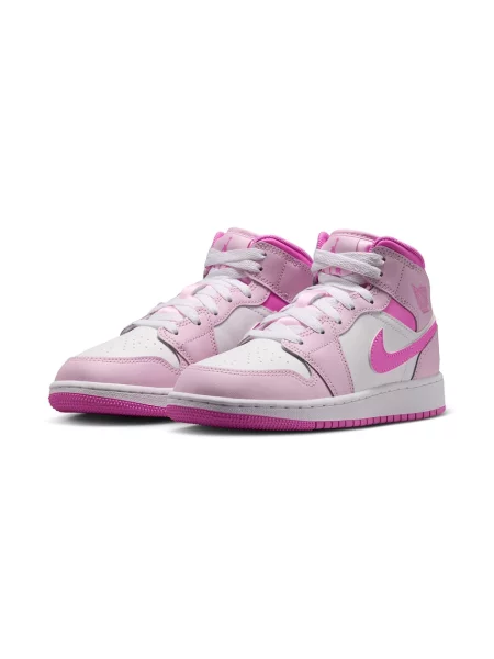 Jordan Air 1 Mid sportcipő gyerek rózsaszín