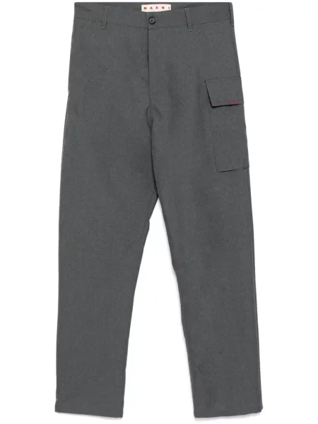 Pantaloni cargo Marni gri