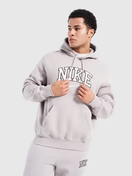 Nike Bluza Z Kapturem Athl Club szara