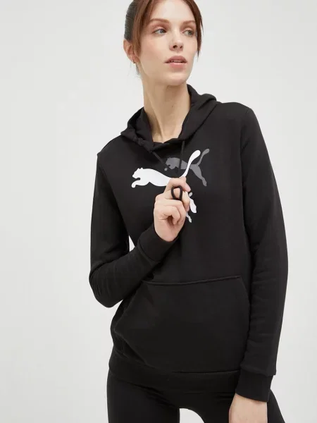 Puma bluză trening negru