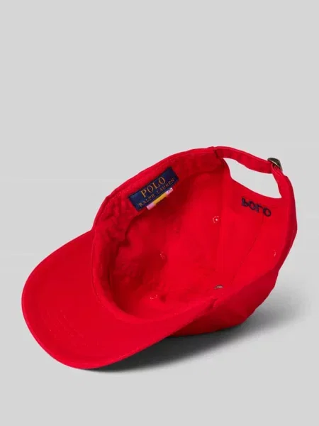 Czapka z daszkiem Ralph Lauren Classic Sport Cap czerwona