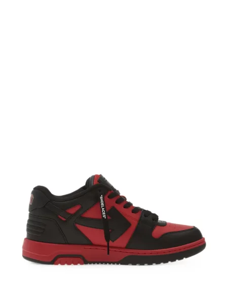 Sneakerși Off-white business alb