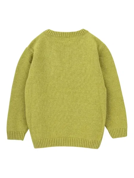 Sweter dziecięcy Knot zielony