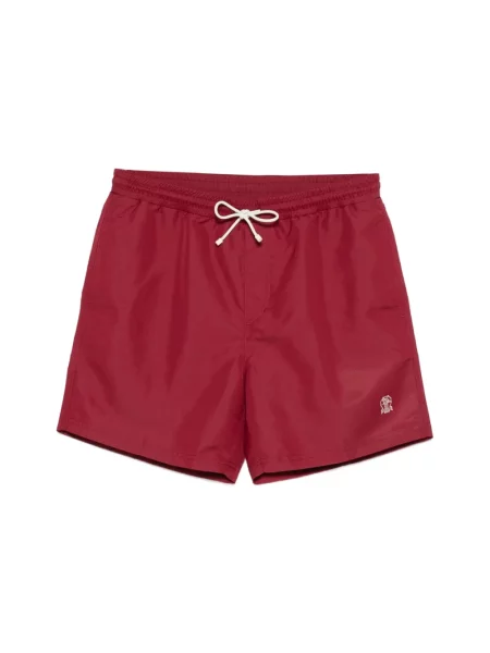 Kąpielówki Brunello Cucinelli czerwone