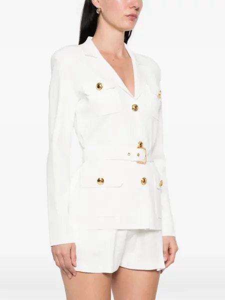 Kardigan Elisabetta Franchi biały