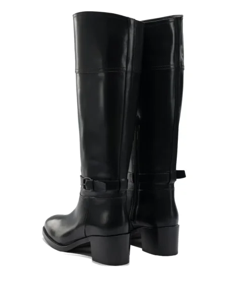 Botine Maretto cu cataramă negru