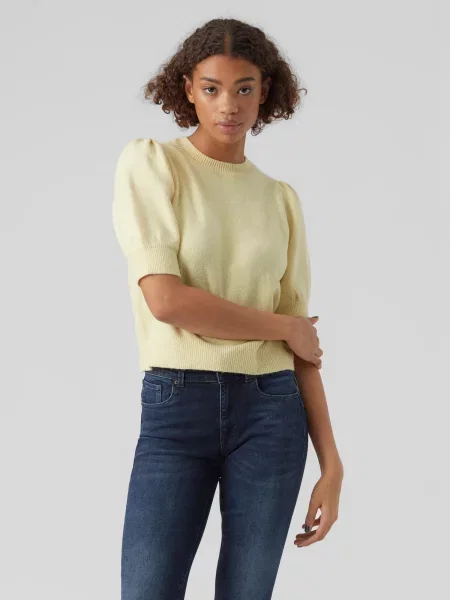 VERO MODA Pulover VMDoffy' bej