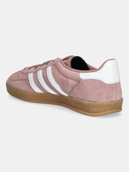Semišové tenisky adidas Originals Gazelle Indoor růžová