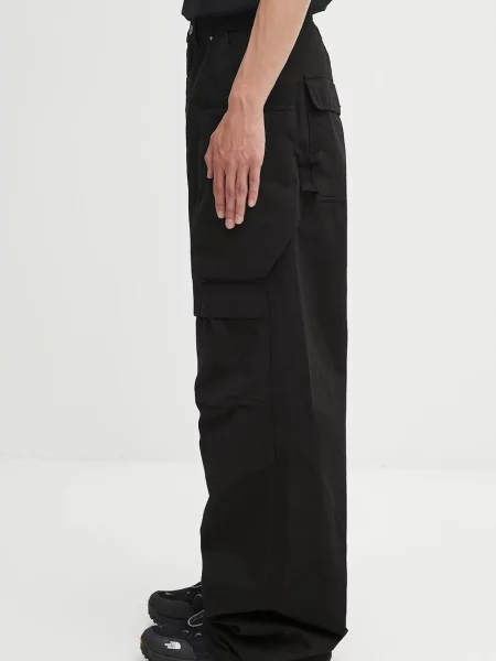 Παντελόνι Rick Owens DRKSHDW Stefan Cargo ανδρικά μαύρο