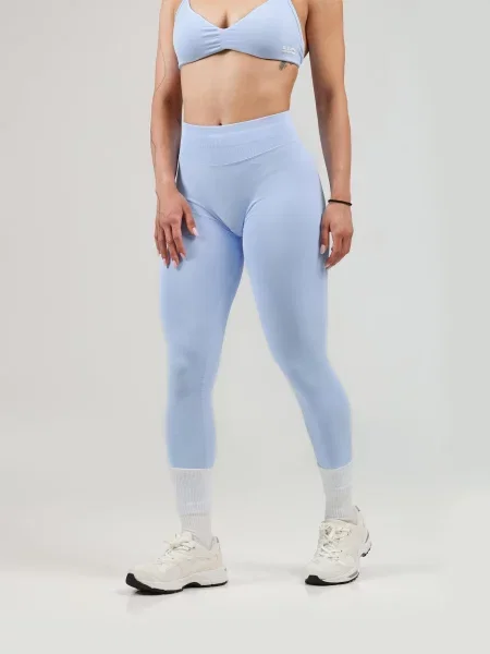 Neverover Leggings Hue deschis albastru