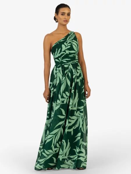 Kraimod Rochie de seară deschis / închis verde