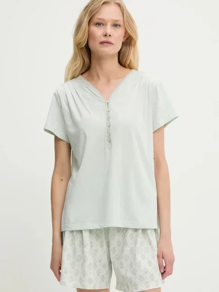 Пижама Answear.LAB дамска зелено