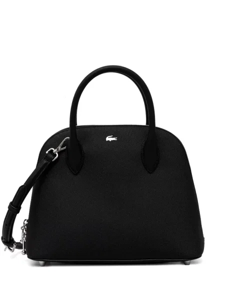 Geantă shopper Lacoste negru