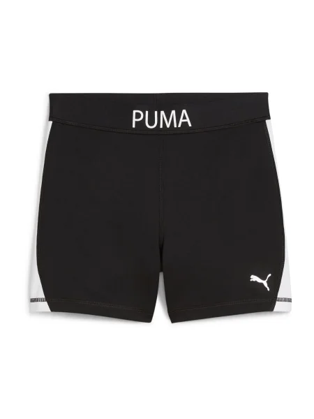PUMA Pantaloni sport STRONG negru alb
