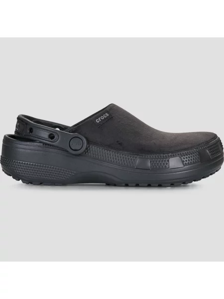 Pantofi Crocs de catifea clasici negru