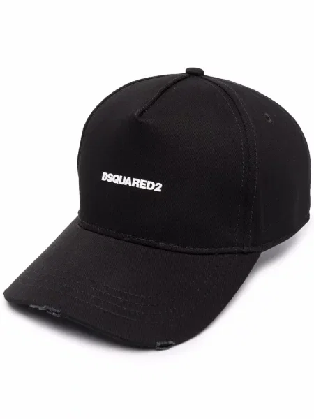 Șapcă Dsquared2 cu broderie negru