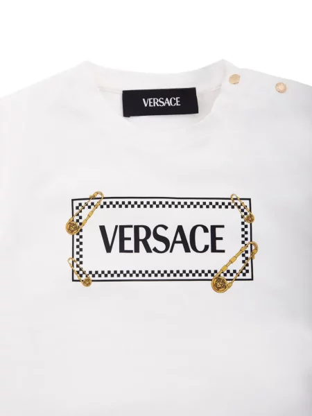 Koszulka dziecięca Versace biała