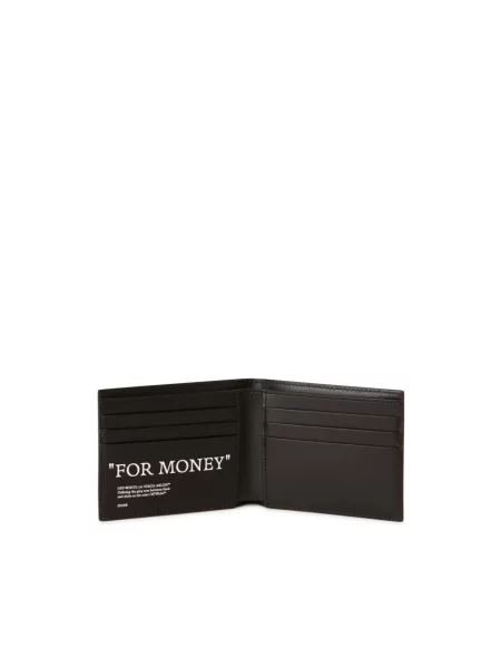 Portfel Off-white skórzany biały
