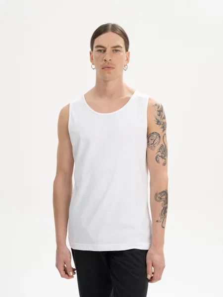 MELA Tricou Chetan' alb