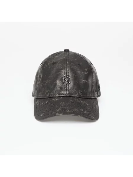 New Era New York Yankees MLB Worn PU Adjustable Cap Black Universal negru