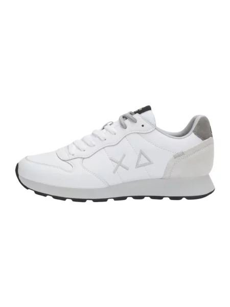 Sneakersy Sun68 skórzane klasyczne białe