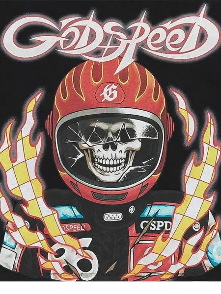 Tricou Godspeed negru