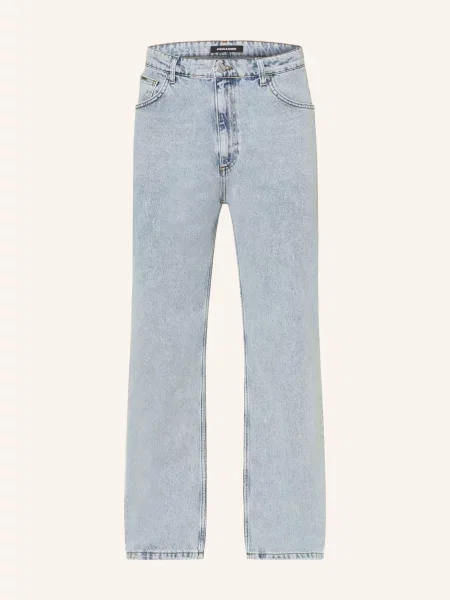 Pegador Džíny Baltra Baggy Fit sand washed blue modré