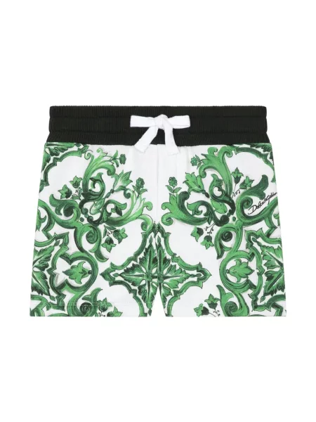 Szorty dziecięce Dolce And Gabbana zielone