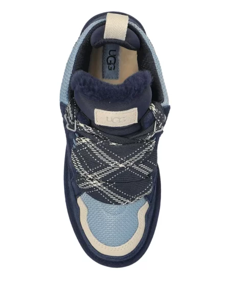 Sneakerși Ugg din piele de căprioară albastru