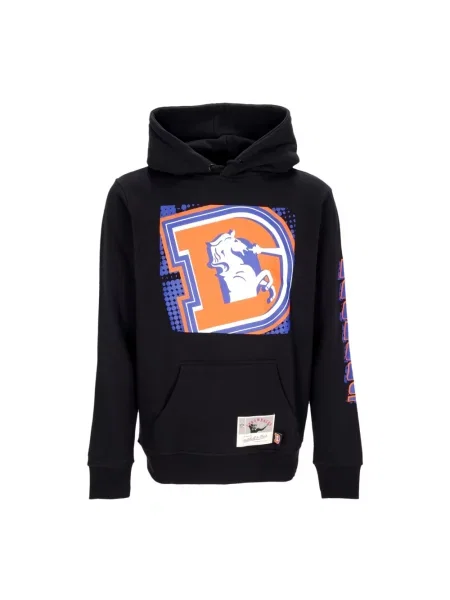 Bluza z kapturem Mitchell & Ness czarna