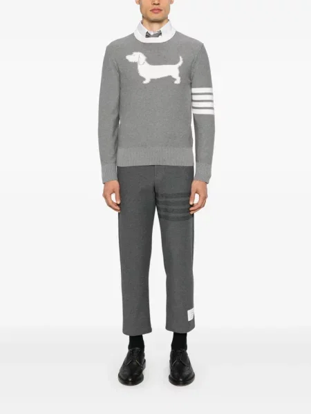 Pulover Thom Browne gri