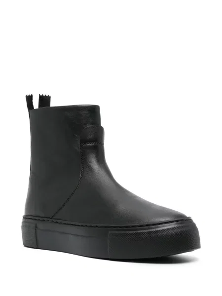 Cizme scurte Agl din piele negru