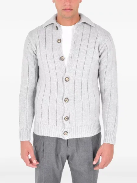 Cardigan Franzese Collection gri