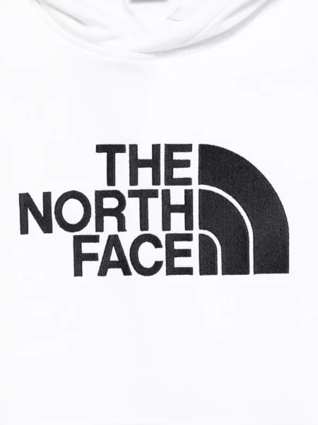 Hanorac cu glugă The North Face cu imagine alb