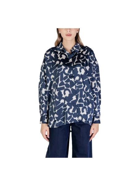 Koszula Ichi niebieska