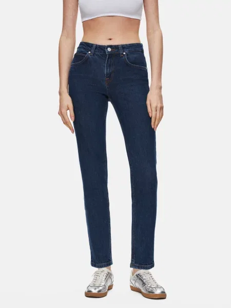 Завужені джинси LTB Jeans темно-синій бавовна/ліоцел сині