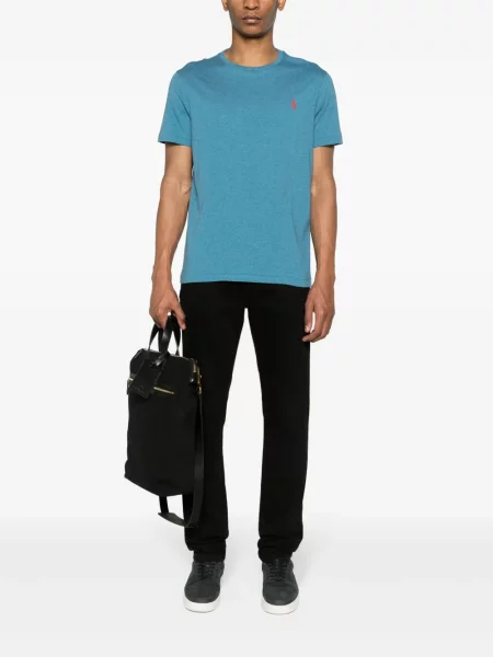 Haftowana koszulka Polo Ralph Lauren czarna
