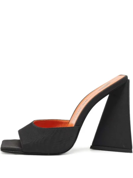 Sandale The Attico din satin negru