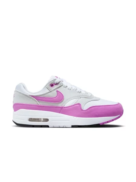 Sneakersy Nike Air Max 1 zamszowe fioletowe