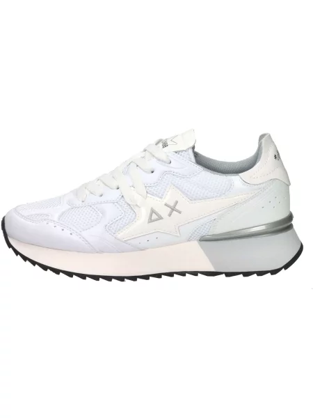 Pantofi Sun68 alb