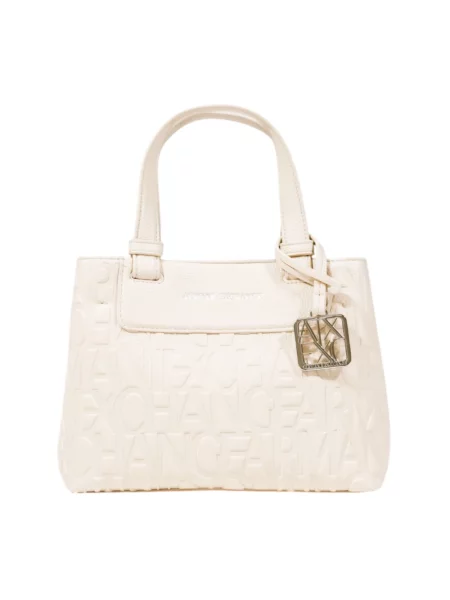 Shopperka Armani Exchange beżowa