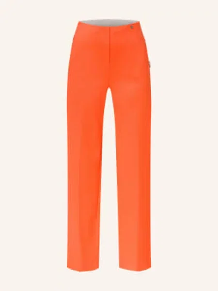 Marc Cain Jerseyové Kalhoty Marlene bright tomato