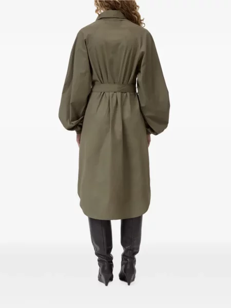 Cu centură rochie midi Closed verde