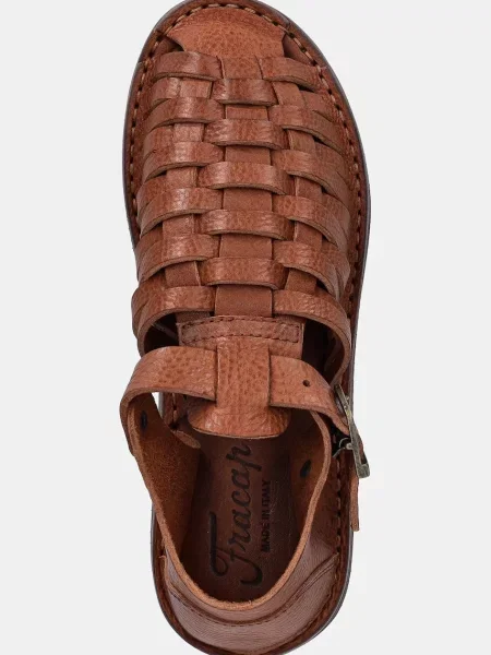 Кожаные босоножки Fracap